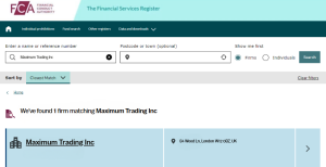 лицензии MaximumTrading